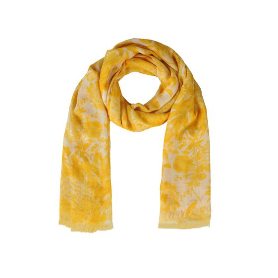 Stella McCartney, Floral Print Silk Mix Scarf