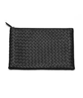 Bottega Veneta® Nero Intrecciato Nappa Document Case Bottega Veneta® Nero Intrecciato Nappa Document Case