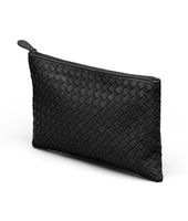 Bottega Veneta® Nero Intrecciato Nappa Document Case Bottega Veneta® Nero Intrecciato Nappa Document Case