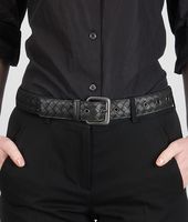 Bottega Veneta® Intrecciato Nappa Belt Bottega Veneta® Intrecciato Nappa Belt