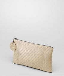Cosmetic CaseSmall Leather GoodsLeatherWhite Bottega Veneta®