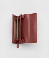 Bottega Veneta® Nero Setasettanta Leather Continental Wallet Bottega Veneta® Nero Setasettanta Leather Continental Wallet