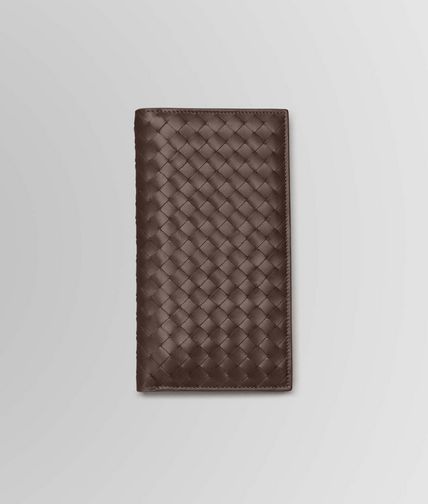 BOTTEGA VENETA - Ebano Intrecciato VN Continental Wallet