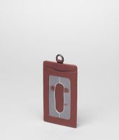 Bottega Veneta® Ebano Intrecciato Nappa Card Case Bottega Veneta® Ebano Intrecciato Nappa Card Case