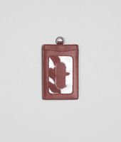 Bottega Veneta® Ebano Intrecciato Nappa Card Case Bottega Veneta® Ebano Intrecciato Nappa Card Case