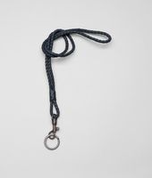 Bottega Veneta® Krim Intrecciato Nappa Key Ring Bottega Veneta® Krim Intrecciato Nappa Key Ring