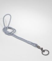 Bottega Veneta® Krim Intrecciato Nappa Key Ring Bottega Veneta® Krim Intrecciato Nappa Key Ring