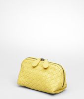 Bottega Veneta® Nero Intrecciato Nappa Cosmetic Case Bottega Veneta® Nero Intrecciato Nappa Cosmetic Case