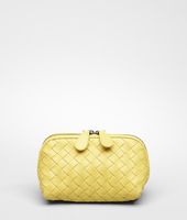 Bottega Veneta® Nero Intrecciato Nappa Cosmetic Case Bottega Veneta® Nero Intrecciato Nappa Cosmetic Case