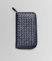 WalletSmall Leather GoodsCowhideBlue Bottega Veneta®