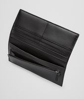 Bottega Veneta® Continental Portemonnaie aus Intrecciato VN Nero Bottega Veneta® Continental Portemonnaie aus Intrecciato VN Nero
