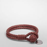 Intrecciato Nappa Bracelet - Leather Bracelet - BOTTEGA VENETA - PE13 - 240