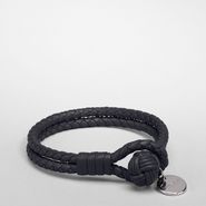 Intrecciato Nappa Bracelet - Leather Bracelet - BOTTEGA VENETA - PE13 - 240