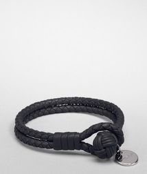 Leather BraceletSmall Leather Goods100% Nappa leatherBlack Bottega Veneta®