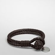 Intrecciato Nappa Bracelet - Leather Bracelet - BOTTEGA VENETA - PE13 - 240