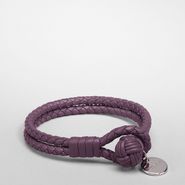 Intrecciato Nappa Bracelet - Leather Bracelet - BOTTEGA VENETA - PE13 - 240