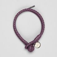 Intrecciato Nappa Bracelet - Leather Bracelet - BOTTEGA VENETA - PE13 - 240