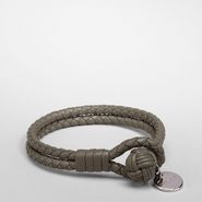 Intrecciato Nappa Bracelet - Leather Bracelet - BOTTEGA VENETA - PE13 - 240