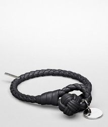 Leather BraceletSmall Leather Goods100% LambskinBlack Bottega Veneta®