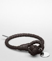 Leather BraceletSmall Leather Goods100% LambskinBlack Bottega Veneta®