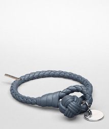 Leather BraceletSmall Leather Goods100% LambskinBlack Bottega Veneta®