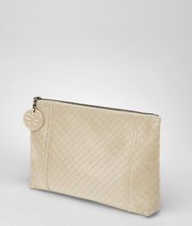 Cosmetic CaseSmall Leather GoodsLeatherWhite Bottega Veneta®