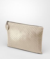 Cosmetic CaseSmall Leather GoodsLeatherWhite Bottega Veneta®