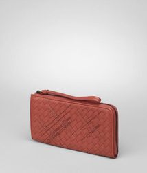 WalletSmall Leather GoodsLeatherRed Bottega Veneta®