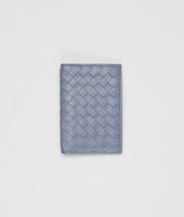 Bottega Veneta® Intrecciato Washed Lambskin Card Case Bottega Veneta® Intrecciato Washed Lambskin Card Case