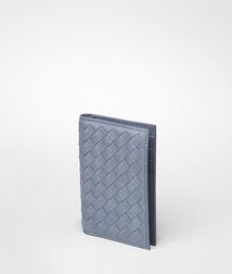 Card Case or Coin PurseSmall Leather GoodsLambskinBlue Bottega Veneta®