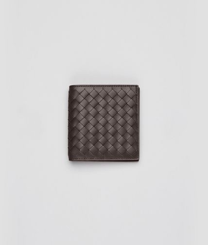 BOTTEGA VENETA - Ebano Intrecciato VN Wallet