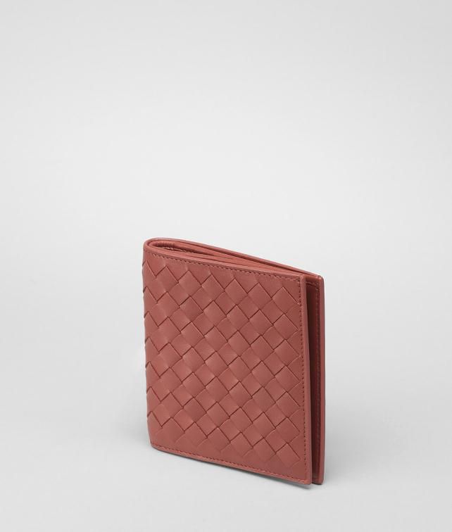 BOTTEGA VENETA Ebano Intrecciato VN Wallet Bi-fold Wallet U fp