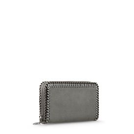 STELLA McCARTNEY, Wallets, Falabella Shaggy Deer Zip Wallet