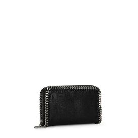 STELLA McCARTNEY, Wallets, Falabella Shaggy Deer Zip Wallet