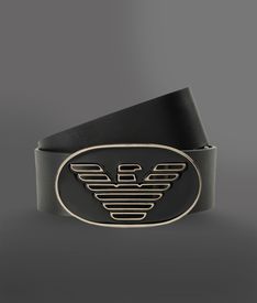 EMPORIO ARMANI - Cintura in pelle