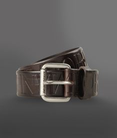 EMPORIO ARMANI - Cintura in pelle
