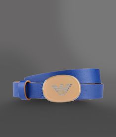 EMPORIO ARMANI - Cintura in pelle