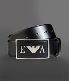 EMPORIO ARMANI - Cintura in pelle