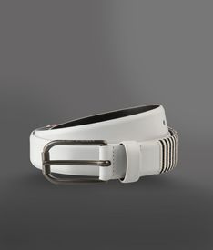 EMPORIO ARMANI - Cintura in pelle