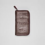 Soft Stingray Nappa Zip Around Wallet - Wallet - BOTTEGA VENETA - PE13 - 1000