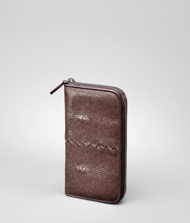 BOTTEGA VENETA Soft Stingray Nappa Zip Around Wallet Wallet U fp