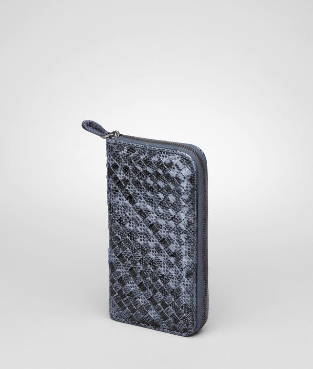BOTTEGA VENETA Intrecciato Ayers Nappa Zip Around Wallet Wallet D fp