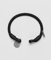 Bottega Veneta® Nero Intrecciato Nappa Bracelet Bottega Veneta® Nero Intrecciato Nappa Bracelet