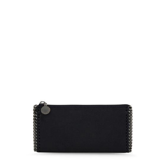 Stella McCartney, Falabella Shaggy Deer Zip Wallet