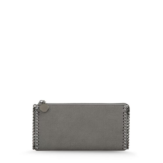 Stella McCartney, Falabella Shaggy Deer Zip Wallet