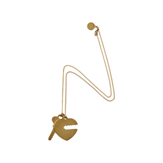 Stella McCartney, Key and Heart Necklace