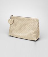Bottega Veneta® Antique Intrecciomirage Cosmetic Case Bottega Veneta® Antique Intrecciomirage Cosmetic Case