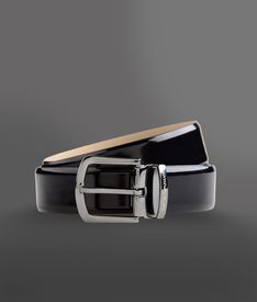 EMPORIO ARMANI - Cintura in pelle