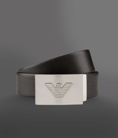 EMPORIO ARMANI - Cintura reversibile