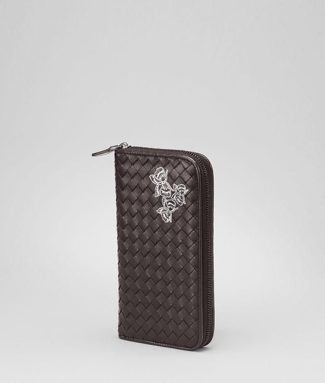 BOTTEGA VENETA Intrecciato Nappa Papillon Zip Around Wallet Wallet D fp